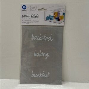 The Home Edit Pantry Organization Labels